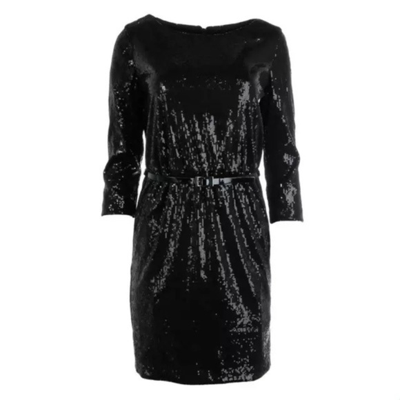 VINCE CAMUTO Black Cocktail Dress NEW - Picture 2 of 4